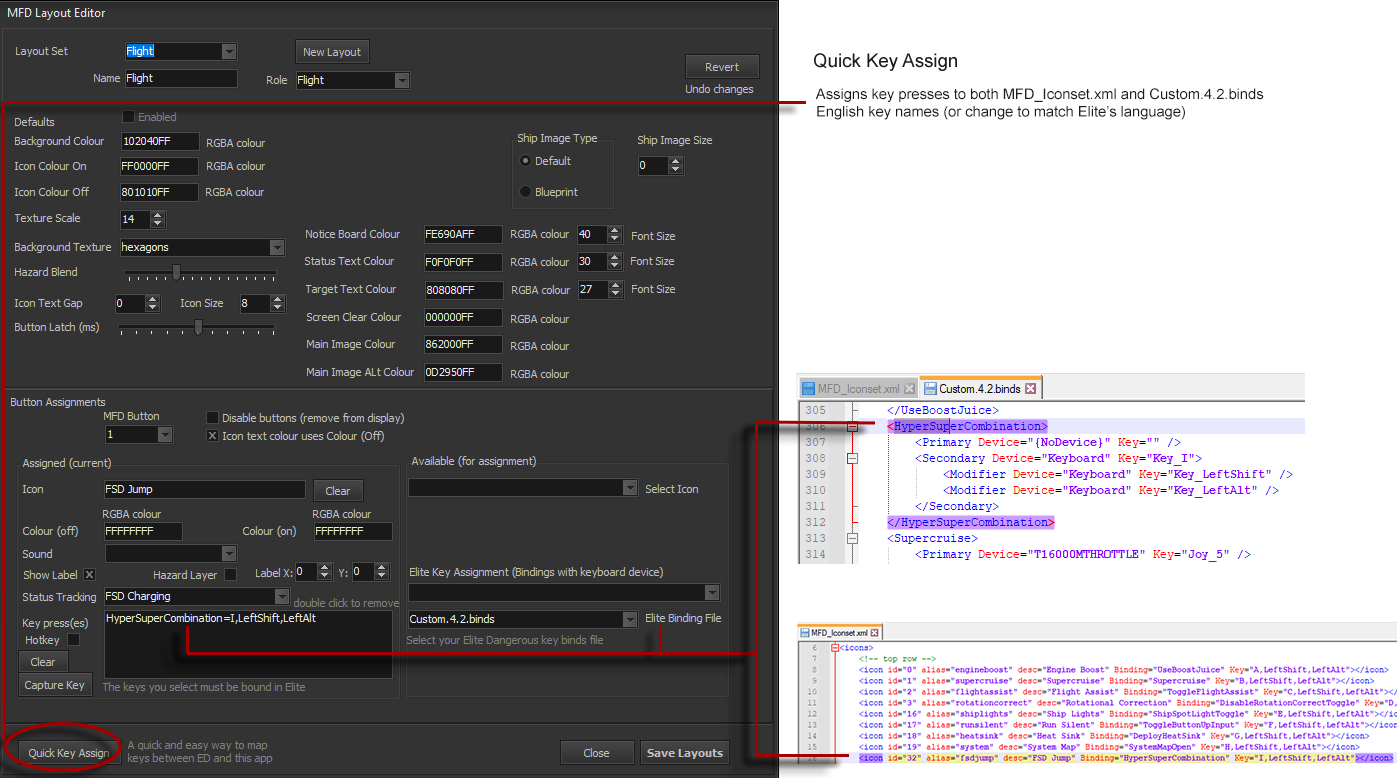 Cougar Display - keybinding